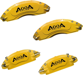 AOOA Black Caliper Covers for Dodge Challenger (set of 4)