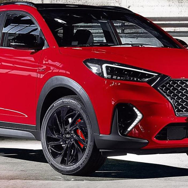 AOOA Aluminum Brake Caliper Cover Rim Accessories for Hyundai Tucson (set of 4)