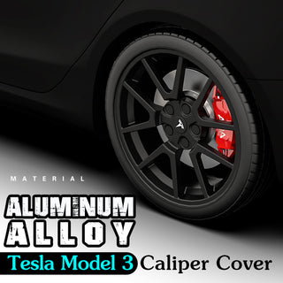 AOOA Aluminum Brake Caliper covers for Tesla model 3 (set of 4)