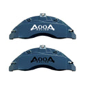 AOOA Caliper Covers Brake Aluminum Caliper Covers Fits Tesla Cybertruck 2024-2025 (Set of 4)