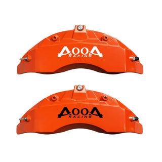 Buy orange AOOA Caliper Covers Brake Aluminum Caliper Covers Fits Tesla Cybertruck 2024-2025 (Set of 4)