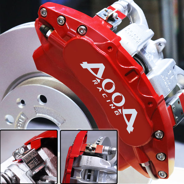 AOOA Aluminum Brake Caliper Cover Rim Accessories for Honda Civic (set of 4)