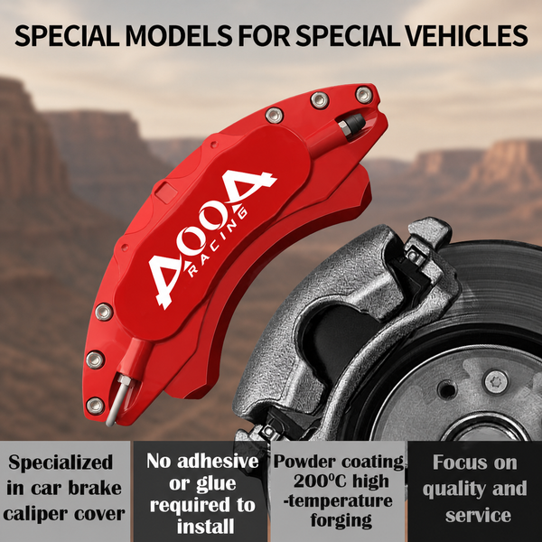 AOOA Auto Parts Caliper Covers for Dodge Durango (set of 4)