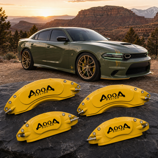 AOOA Caliper Covers for Dodge Charger Aluminum Alloy Type (set of 4)